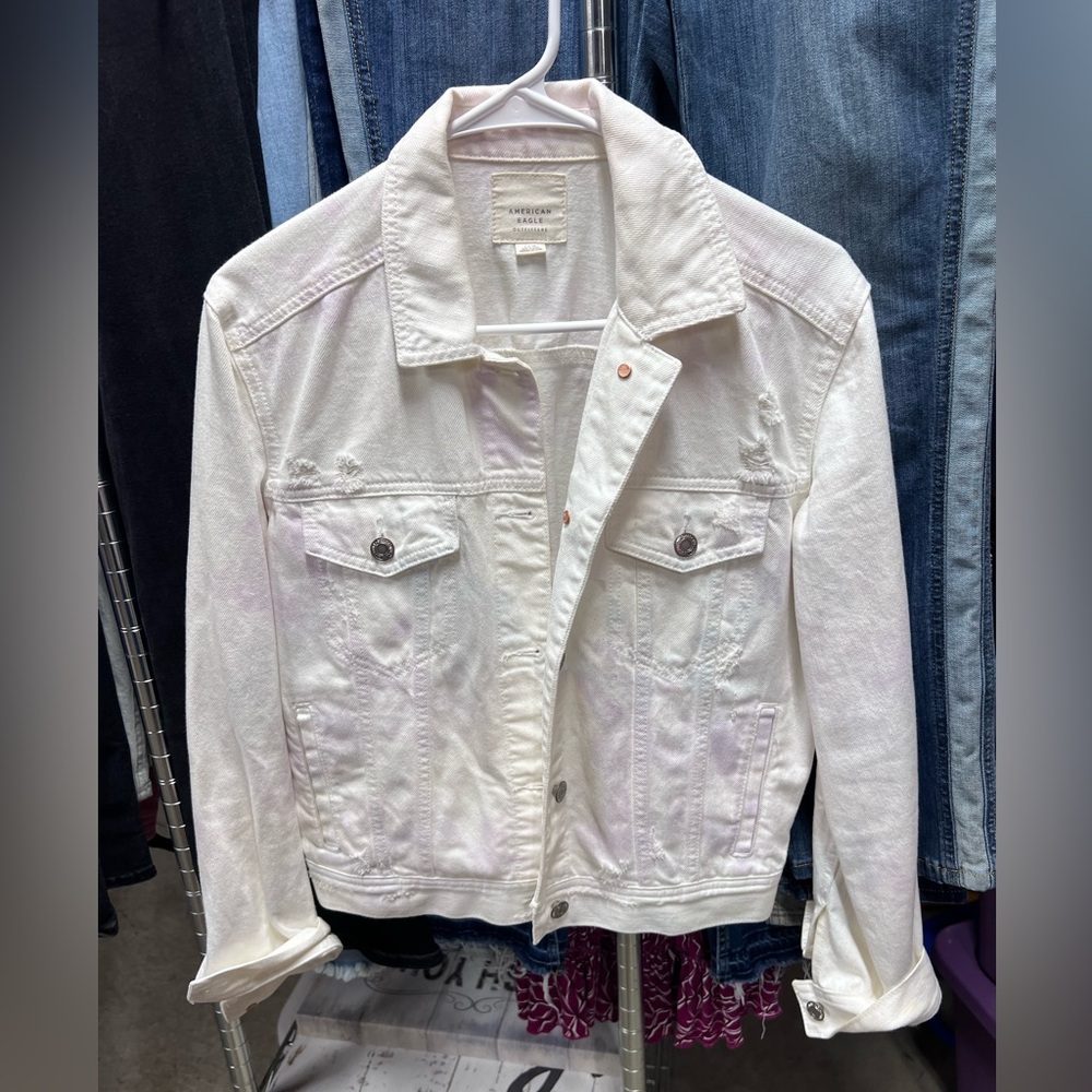 Womens American Eagle Jean jacket size S